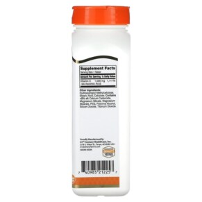 Viên uống vitamin C 21st Century C-1000 Giải phóng kéo dài 110 viên 3 Thành phần vi chất của 21st Century C-1000 Prolonged Release 110 Tablets 740985212257