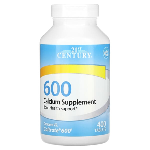 21st Century Calcium Supplement 600 mg 400 viên 740985275344