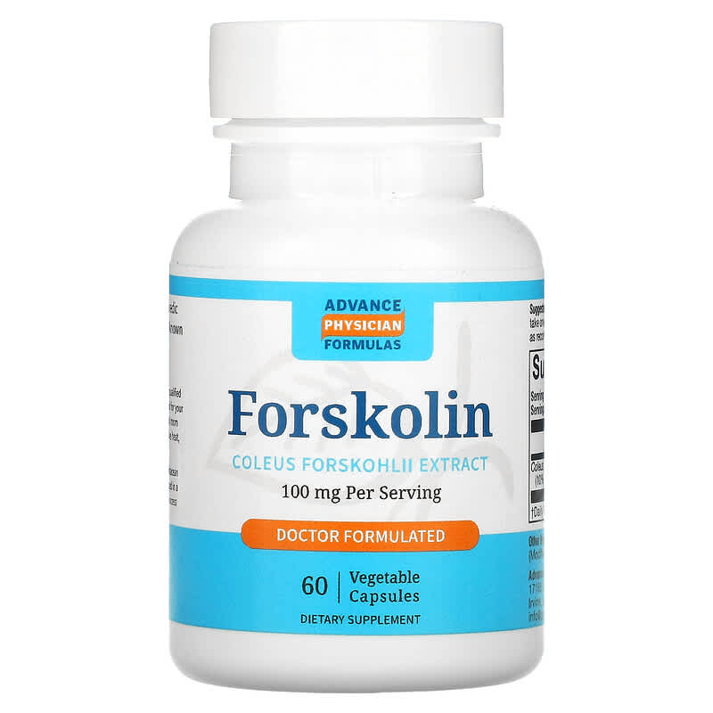 Chiết xuất Coleus Forskohlii 100 mg 60 viên nang thực vật Advance Physician Formulas Inc. 10 advance physician formulas forskolin coleus forskohlii extract 100 mg 60 vegetable capsules 54585 896996000250