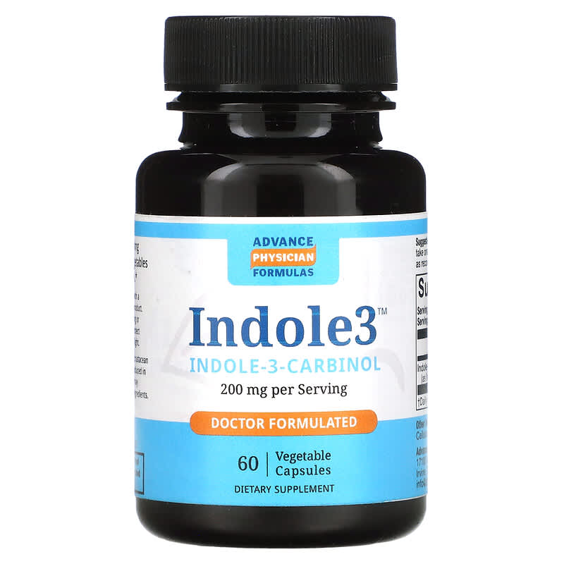 Advance Physician Formulas Indole-3-Carbinol 200 mg 60 viên nang thực vật 10 advance physician formulas indole 3 carbinol 200 mg 60 vegetable capsules 54591 896996000281