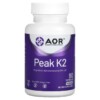 Thực phẩm bổ sung Advanced Orthomolecular Research AOR Peak K2 90 Capsules 624917080070