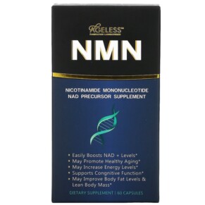 Thực phẩm bổ sung Ageless Foundation Laboratories NMN NAD Precursor Supplement 130 mg 60 Capsules 860001321104