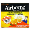 Thực phẩm bổ sung AirBorne Immune Support Supplement Zesty Orange 3 Tubes 10 Effervescent Tablets Each 647865100300
