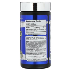 ALLMAX CLA95 90 viên mềm 3 Thành phần vi chất của ALLMAX CLA95 90 Softgels 665553126302