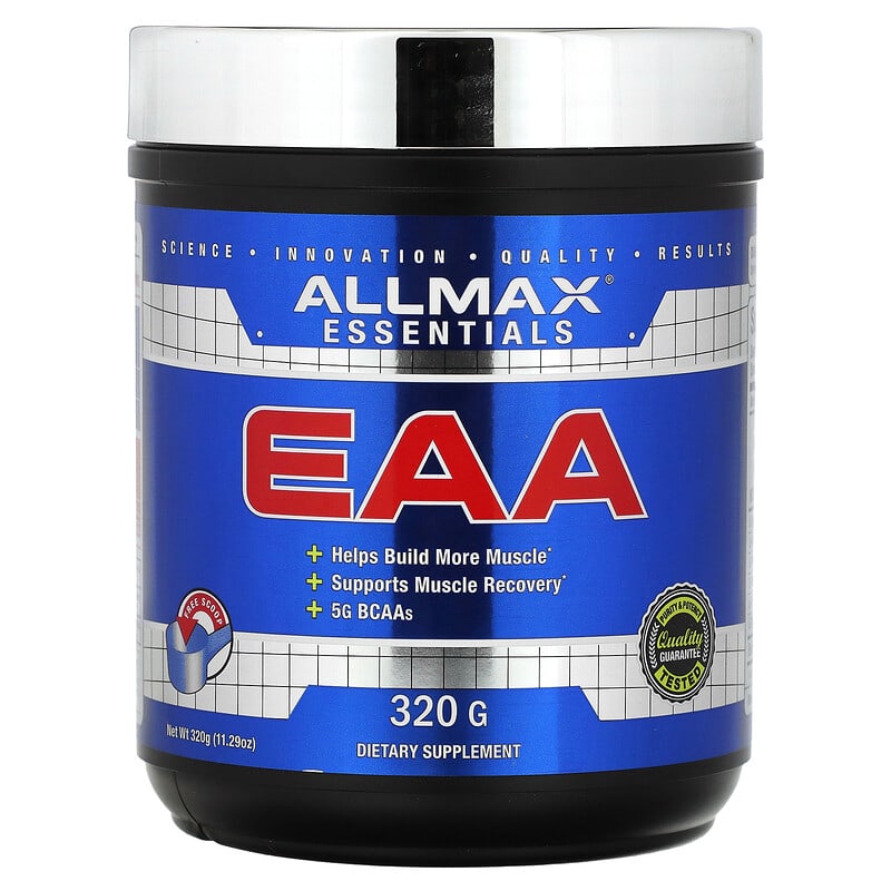 ALLMAX Essentials EAA 320g 10 allmax essentials eaa 11 29 oz 320 g 136132 665553229881