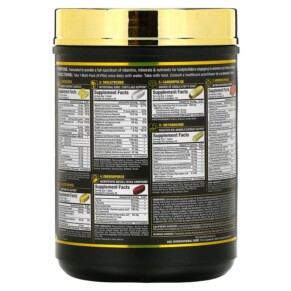 ALLMAX Vitastack Pill Pack 30 gói Đa Dạng Vitamin & Khoáng Chất 3 Thành phần vi chất của ALLMAX Vitastack Pill Pack 30 Multi-Packs 665553200859