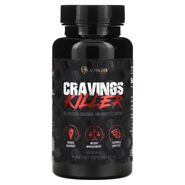ALPHA LION Cravings Killer 50 viên 10 alpha lion cravings killer 50 capsules 123211 810037994735