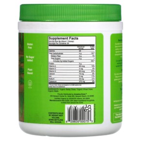 Bột cỏ lúa mạch Amazing Grass Amazing Trio 240 g (8.5 oz) - Cỏ lúa mạch, cỏ lúa mì & cỏ alfalfa 3 Thành phần vi chất của Amazing Grass Amazing Trio Barley Grass Wheat Grass & Alfalfa 8.5 oz (240 g) 829835000753