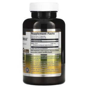 Viên uống Amazing Nutrition Mastic Gum 500 mg 60 viên 3 Thành phần vi chất của Amazing Nutrition Mastic Gum 500 mg 60 Capsules 810180021333