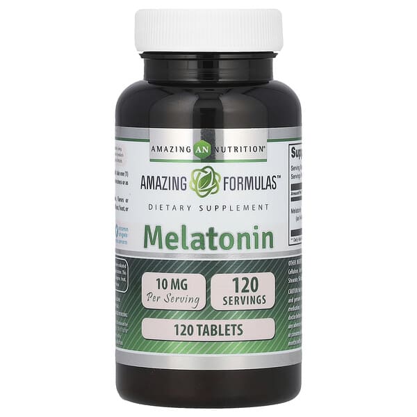 Amazing Nutrition Melatonin 10 mg 120 viên 10 amazing nutrition melatonin 10 mg 120 tablets 123070 810180021012