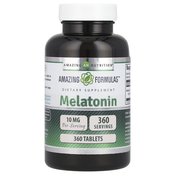 Amazing Nutrition Melatonin 10 mg 360 viên 819209022511