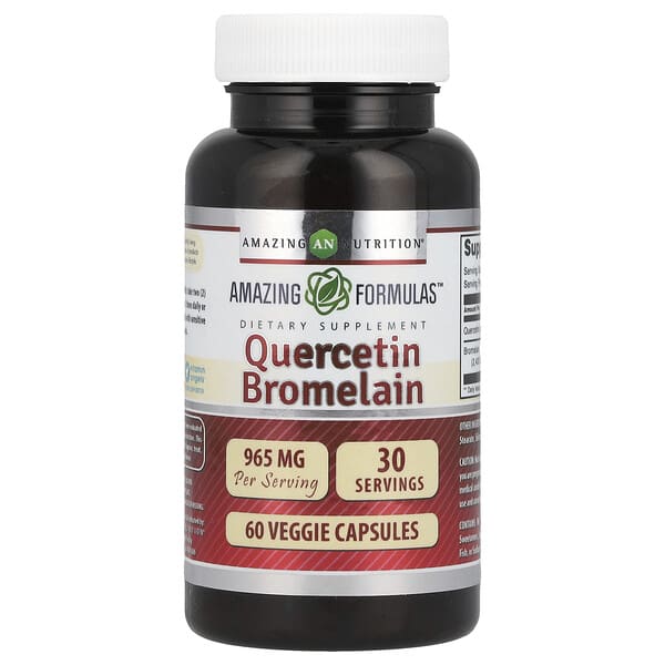 Amazing Nutrition Quercetin Bromelain 60 viên 810180027205