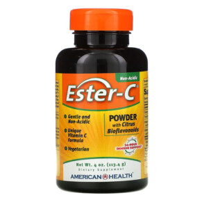 Thực phẩm bổ sung American Health Ester-C Powder with Citrus Bioflavonoids 4 oz (113.4 g) 076630170505
