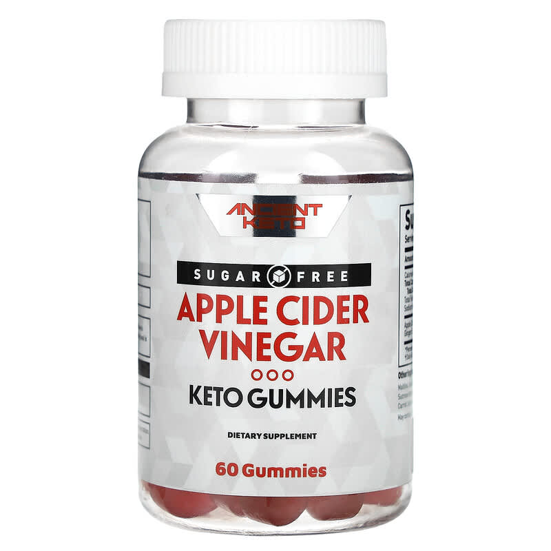 Ancient Keto, Apple Cider Vinegar, 60 viên nhai 628176920115