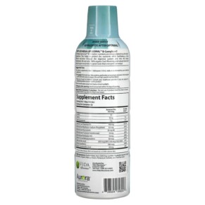 Aurora Nutrascience Mega-Liposomal B-Complex+ Trái Cây Hữu Cơ 480 ml 3 Thành phần vi chất của Aurora Nutrascience Mega-Liposomal B-Complex+ Organic Fruit 16 fl oz (480 ml) 628504648247