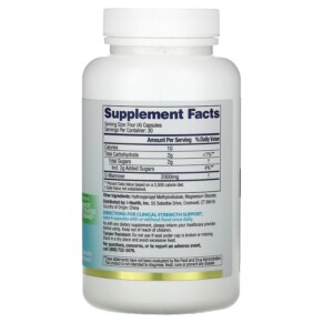 Thành phần vi chất của Azo D-Mannose Urinary Tract Health 120 Capsules 787651760261