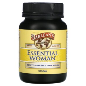 Thực phẩm bổ sung Barlean's Essential Woman Supplement 120 Softgels 705875100137