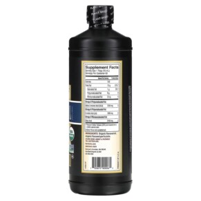 Dầu hạt lanh hữu cơ Barlean's Lignan 32 fl oz (946 ml) 3 Thành phần vi chất của Barlean's Organic Lignan Flax Oil 32 fl oz (946 ml) 705875000062