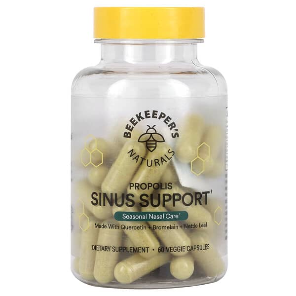Beekeeper's Naturals Propolis Sinus Support 60 viên 834706000152
