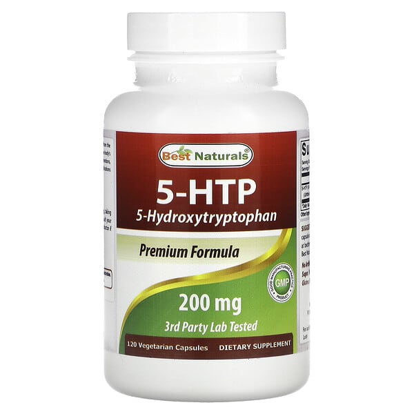 Best Naturals 5-HTP 5-Hydroxytryptophan 200 mg 120 viên chay 5 Best Naturals 5-HTP 5-Hydroxytryptophan 200 mg 120 viên chay 817716014470