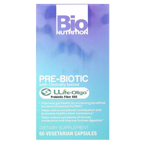 Bio Nutrition Pre-Biotic 60 viên chay 854936003594