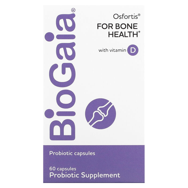 Viên uống BioGaia Osfortis chứa Vitamin D 60 viên của BioGaia 10 biogaia osfortis with vitamin d 60 capsules 103147 602359460254