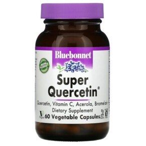 Thực phẩm bổ sung Bluebonnet Nutrition Super Quercetin 60 Vegetable Capsules 743715005525