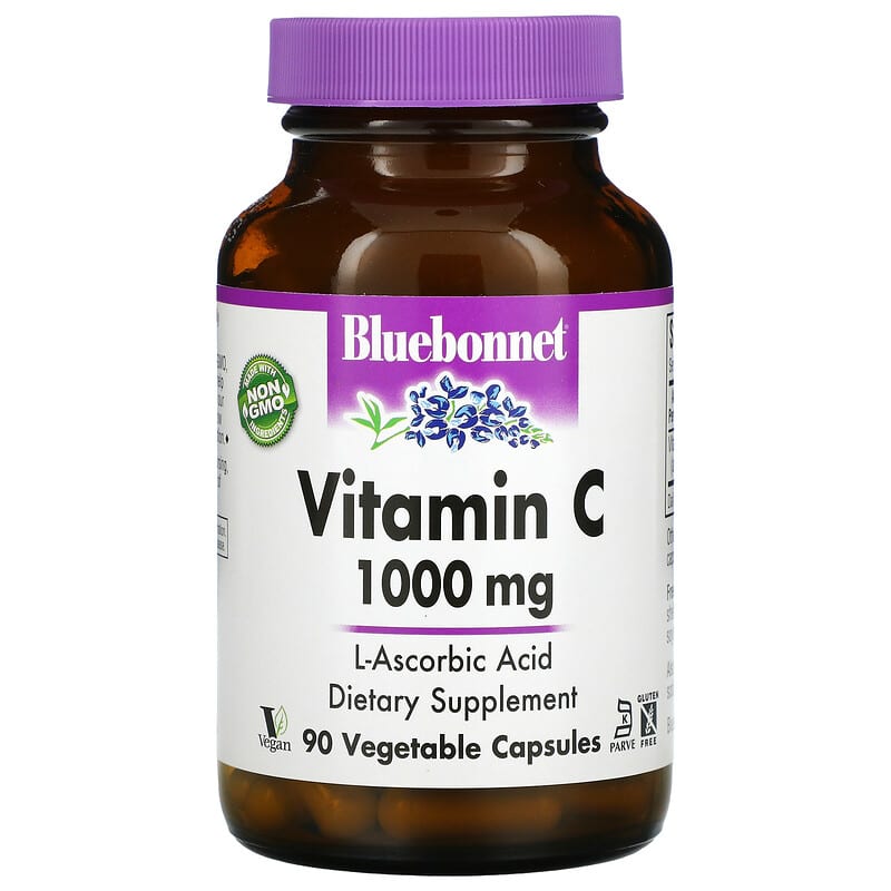 Viên uống Vitamin C 1000 mg 90 viên thực vật Bluebonnet Nutrition 10 bluebonnet nutrition vitamin c 1 000 mg 90 vegetable capsules 106361 743715005167