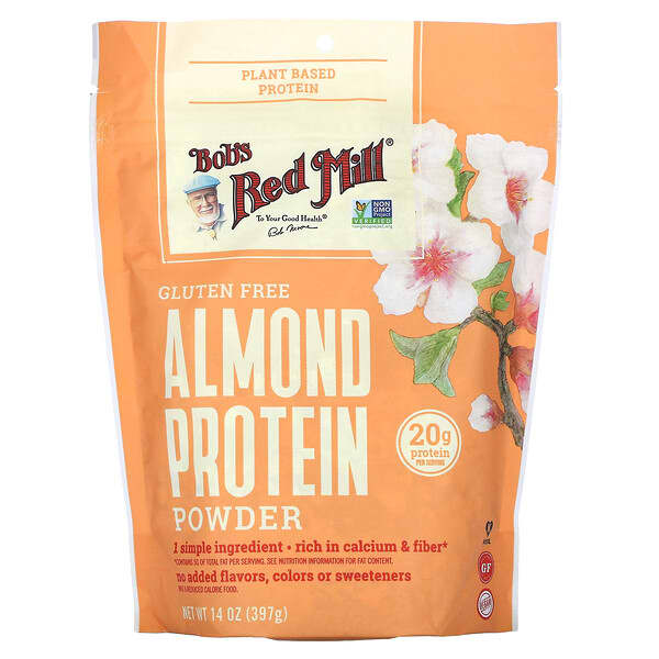 Bob's Red Mill Almond Protein Powder Gluten Free 14 oz 397 g 039978006554