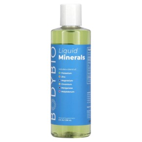 Thực phẩm bổ sung BodyBio Liquid Minerals 8 fl oz (236 ml) 743474918005