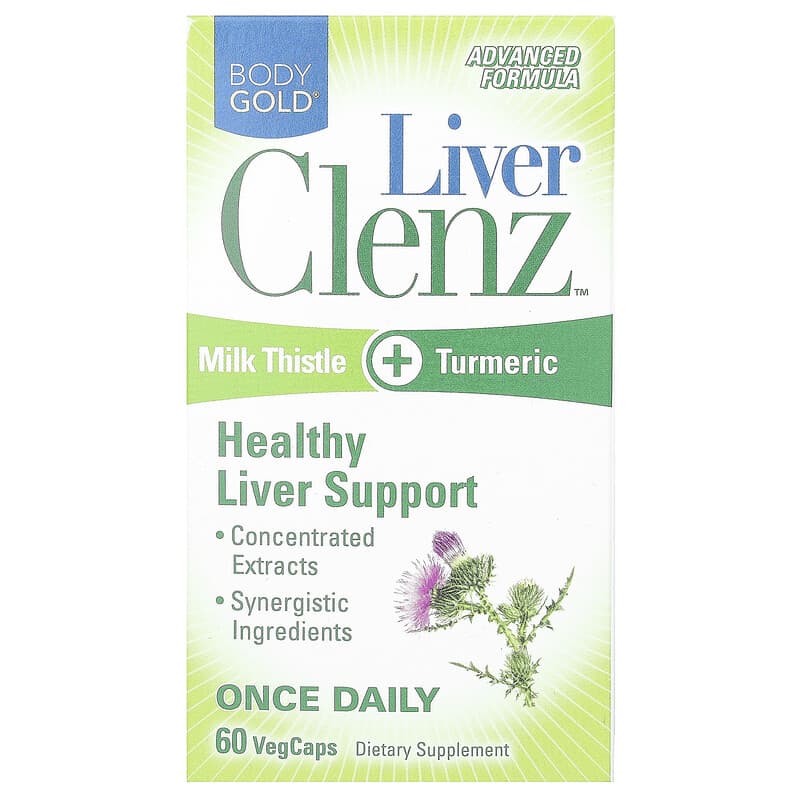 BodyGold, Liver Clenz, 60 viên 047868523494