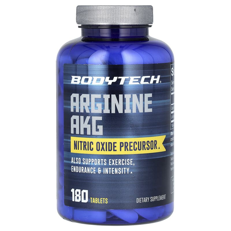 BodyTech, Arginine AKG, 180 viên 766536023288