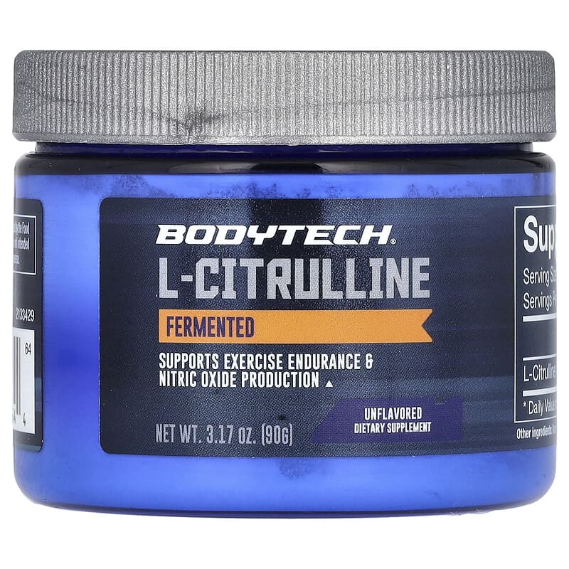 BodyTech L-Citrulline lên men không vị 90g 10 bodytech l citrulline fermented unflavored 3 17 oz 90 g 139913 766536001644