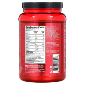 BSN Isoburn Bột Protein Đốt Mỡ Hương Vanila 1.32 lb (600 g) 3 Thành phần vi chất của BSN Isoburn Fat Burning Protein Powder Matrix Vanilla 1.32 lb (600 g) 834266008513