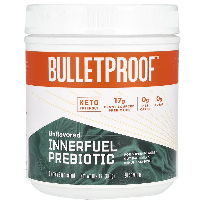 Bột Prebiotic Innerfuel Không Vị BulletProof 13,4 oz (380 g) 10 bulletproof innerfuel prebiotic unflavored 13 4 oz 380 g 142564 815709023348