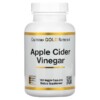 Thực phẩm bổ sung California Gold Nutrition Apple Cider Vinegar 180 Veggie Capsules 898220019069