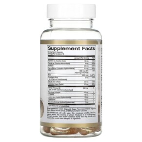 Thành phần vi chất của California Gold Nutrition Hair Multivitamin 30 Gelatin Capsules 898220019144