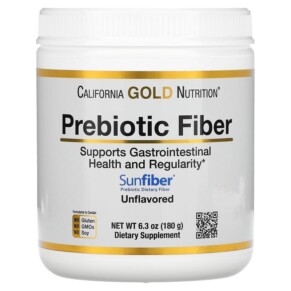 Thực phẩm bổ sung California Gold Nutrition Prebiotic Fiber 6.3 oz (180 g) 898220020355