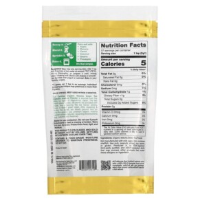 Thành phần vi chất của California Gold Nutrition SUPERFOOD - Organic Matcha Green Tea Powder 4 oz 898220013104