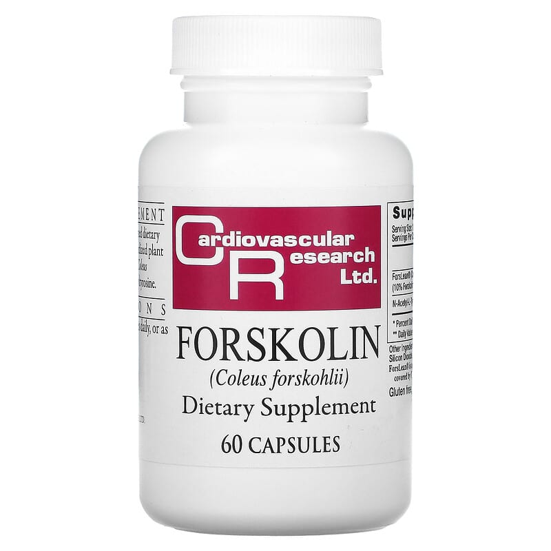 Viên uống Forskolin 60 viên của Cardiovascular Research Ltd 10 cardiovascular research forskolin 60 capsules 56632 696859034855
