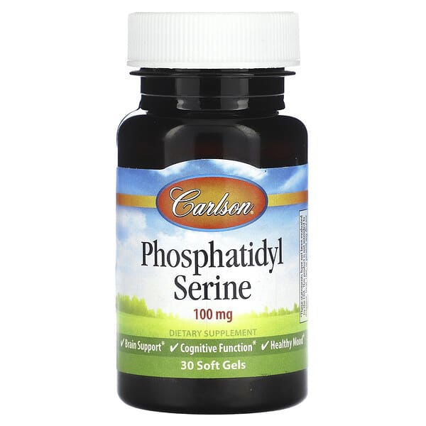 Carlson Phosphatidyl Serine 100 mg 30 viên 10 carlson phosphatidyl serine 100 mg 30 soft gels 125630 088395087707