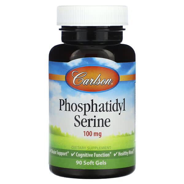 Carlson Phosphatidyl Serine 100 mg 90 viên 10 carlson phosphatidyl serine 100 mg 90 soft gels 12794 088395087714