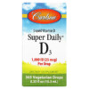 Thực phẩm bổ sung Carlson Super Daily D3 25 mcg (1.000 IU) 0.35 fl oz (10.3 ml) 088395012709