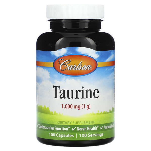 Carlson Taurine 1.000 mg 100 viên 088395694004