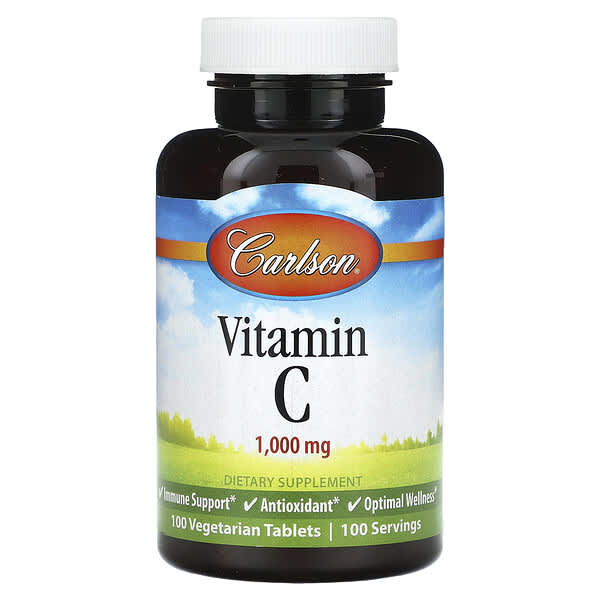 Carlson Vitamin C 1.000 mg 100 viên 088395330605