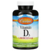 Vitamin D3 Carlson 125 mcg (5.000 IU) 360 viên mềm 5 Thực phẩm bổ sung Carlson Vitamin D3 125 mcg (5.000 IU) 360 Soft Gels 088395141201