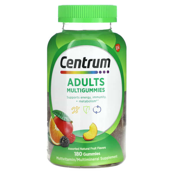 Centrum Adults Multigummies Assorted Natural Fruit 180 viên nhai 305731286748