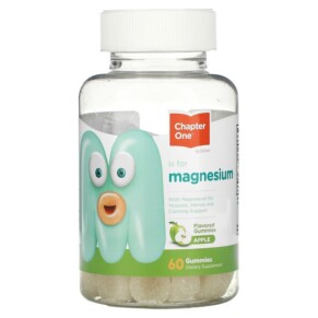 Thực phẩm bổ sung Chapter One M is for Magnesium Apple 60 Gummies 848998041250