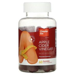 Thực phẩm bổ sung Chapter Six Apple Cider Vinegar 60 Gummies 848998041274