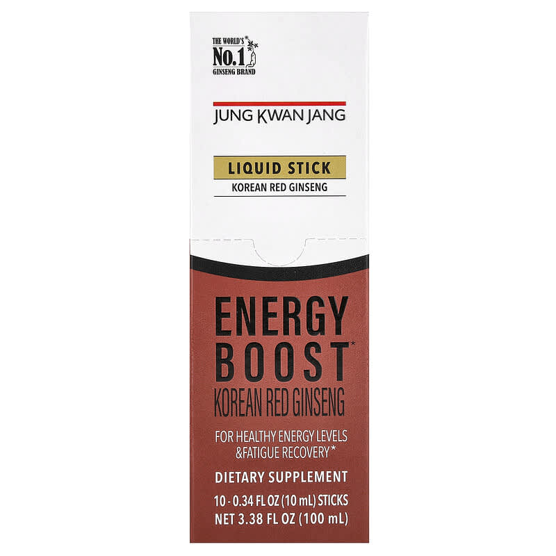 Ginseng Đỏ Hàn Quốc CheongKwanJang Dạng Lỏng Tăng Cường Năng Lượng 10 gói 10ml 10 cheongkwanjang korean red ginseng liquid sticks energy boost 10 sticks 0 34 fl oz 10 ml each 139562 819079014005